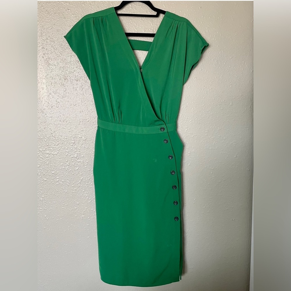 Women’s size Small green midi dress